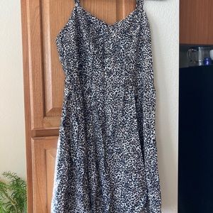 Leopard print dress